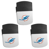 Miami Dolphins Chip Clip Magnets, 3pk - Miami Dolphins - Flyclothing LLC