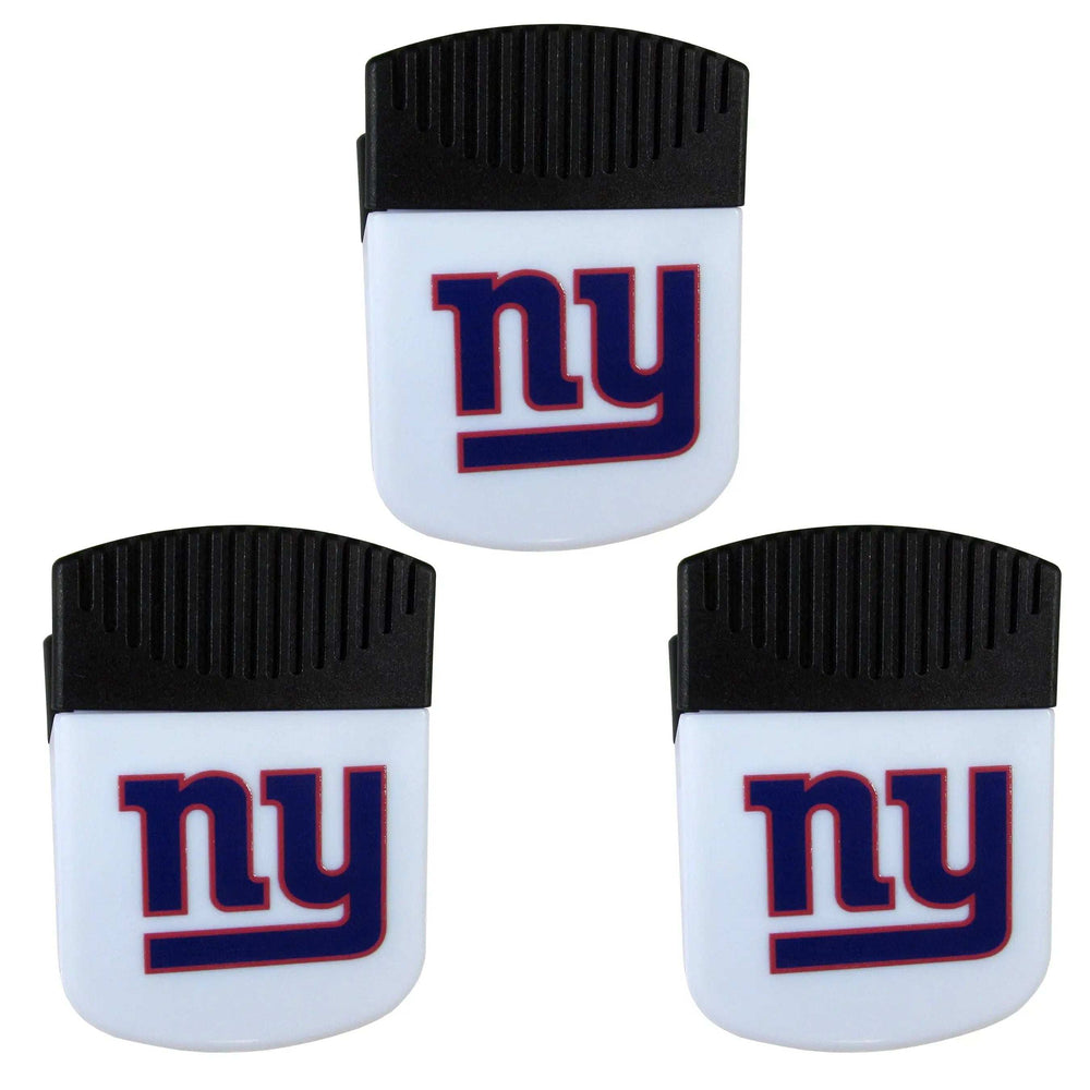 New York Giants Chip Clip Magnets, 3pk - New York Giants - Flyclothing LLC