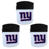 New York Giants Chip Clip Magnets, 3pk - New York Giants - Flyclothing LLC