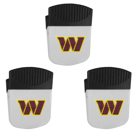 Washington Commanders Chip Clip Magnets, 3pk - Washington Commanders - Flyclothing LLC