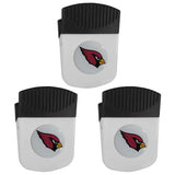 Arizona Cardinals Chip Clip Magnet with Bottle Opener, 3pk - Arizona Cardinals - Flyclothing LLC