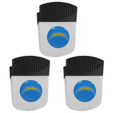 Los Angeles Chargers Chip Clip Magnet with Bottle Opener, 3pk - Los Angeles Chargers - Flyclothing LLC