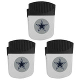 Dallas Cowboys Chip Clip Magnet with Bottle Opener, 3pk - Dallas Cowboys - Flyclothing LLC