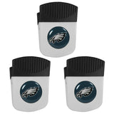 Philadelphia Eagles Chip Clip Magnet with Bottle Opener, 3pk - Philadelphia Eagles - Flyclothing LLC