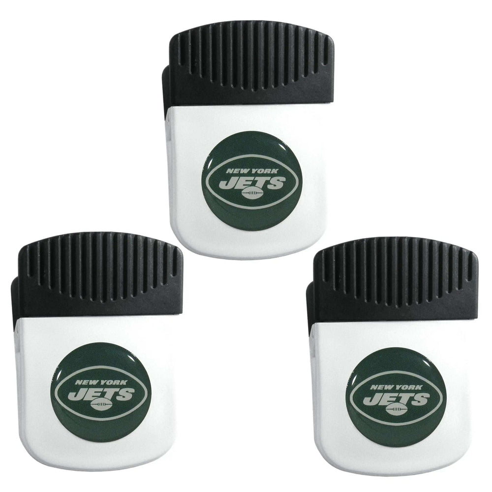 New York Jets Chip Clip Magnet with Bottle Opener, 3pk - New York Jets - Flyclothing LLC