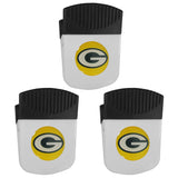 Green Bay Packers Chip Clip Magnet with Bottle Opener, 3pk - Green Bay Packers - Flyclothing LLC