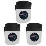 New England Patriots Chip Clip Magnet with Bottle Opener, 3pk - New England Patriots - Flyclothing LLC