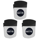 Seattle Seahawks Chip Clip Magnet with Bottle Opener, 3pk - Seattle Seahawks - Flyclothing LLC