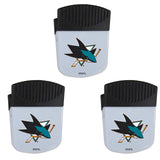 San Jose Sharks® Chip Clip Magnets, 3pk - San Jose Sharks - Flyclothing LLC