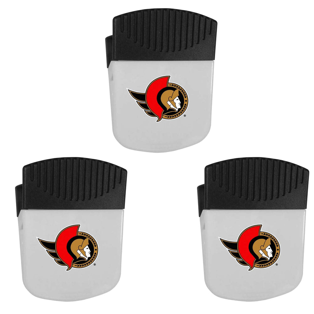 Ottawa Senators® Chip Clip Magnets, 3pk - Ottawa Senators - Flyclothing LLC