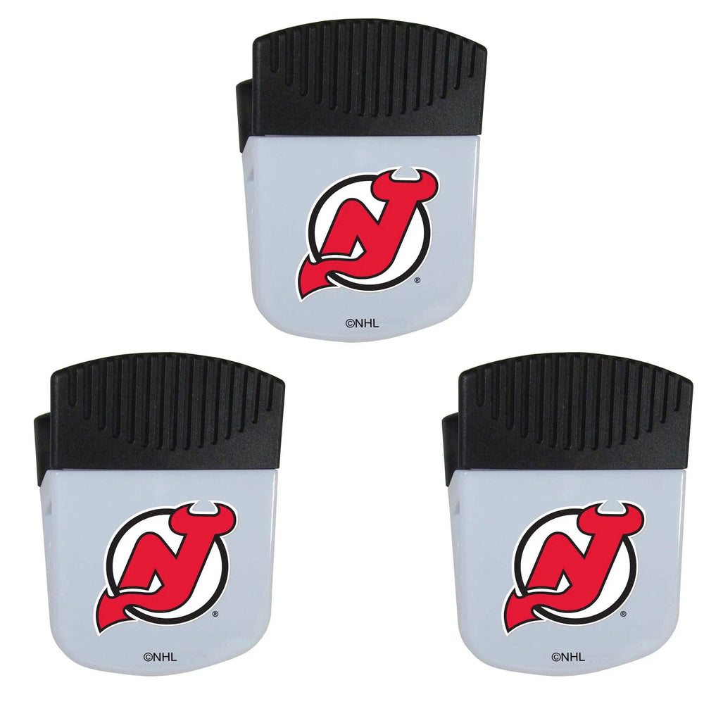 New Jersey Devils® Chip Clip Magnets, 3pk - New Jersey Devils - Flyclothing LLC