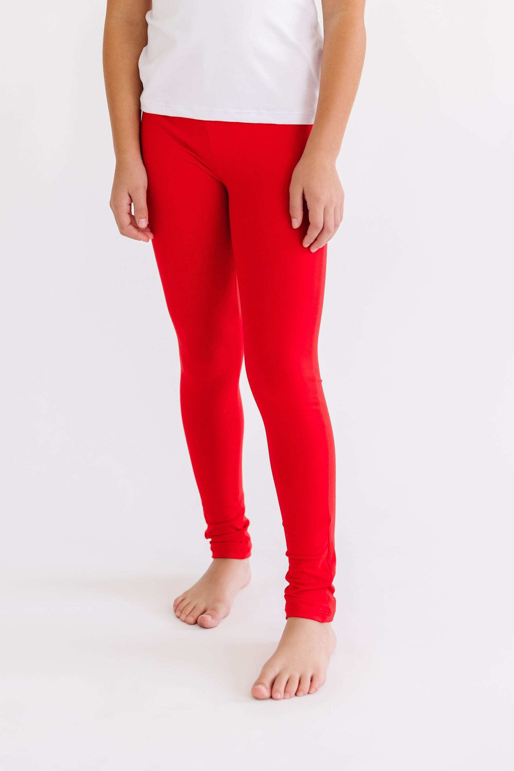Red Leggings - Mila & Rose ® - Flyclothing LLC