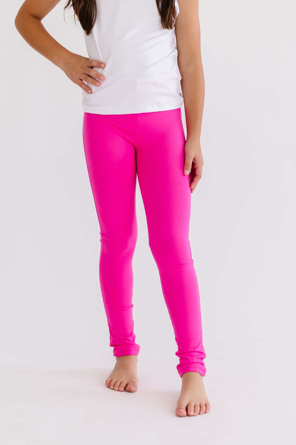 Hot Pink Leggings - Mila & Rose ® - Flyclothing LLC