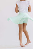 Pastel Green Twirl Skort - Mila & Rose ® - Flyclothing LLC