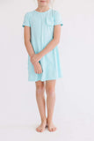Aqua T-Shirt Dress - Mila & Rose ® - Flyclothing LLC