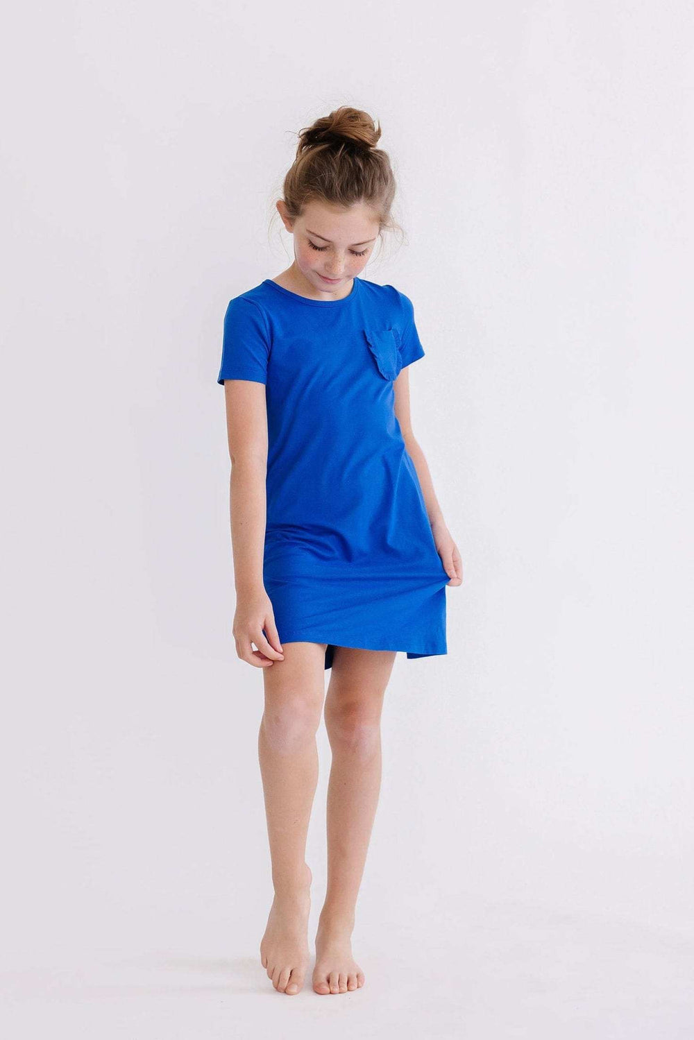 Royal Blue T-Shirt Dress - Mila & Rose ® - Flyclothing LLC