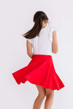Red Twirl Skort - Mila & Rose ® - Flyclothing LLC