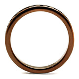 3W1137 - IP Coffee light Brass Ring with AAA Grade CZ in Brown - Alamode - Flyclothing LLC