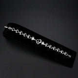 3W1634 - Rhodium Brass Bracelet with AAA Grade CZ in Clear - Alamode - Flyclothing LLC