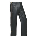 0770.00 - Mens Premium Leather Pants - Unik Just for Bikers - Flyclothing LLC