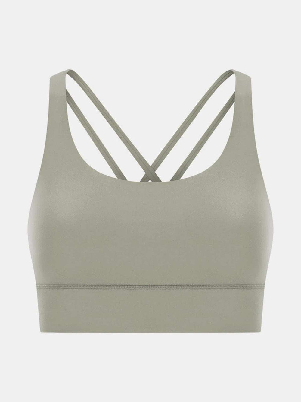 Crisscross Scoop Neck Active Tank - Trendsi - Flyclothing LLC