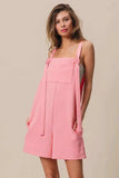 BiBi Texured Jacquard Romper with Side Pockets - Trendsi - Flyclothing LLC