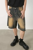Men's Wasteland Style Demin Shorts with Pockets - Trendsi - Flyclothing LLC