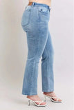 Judy Blue Plus Size High Waist Dad Jeans - Trendsi - Flyclothing LLC