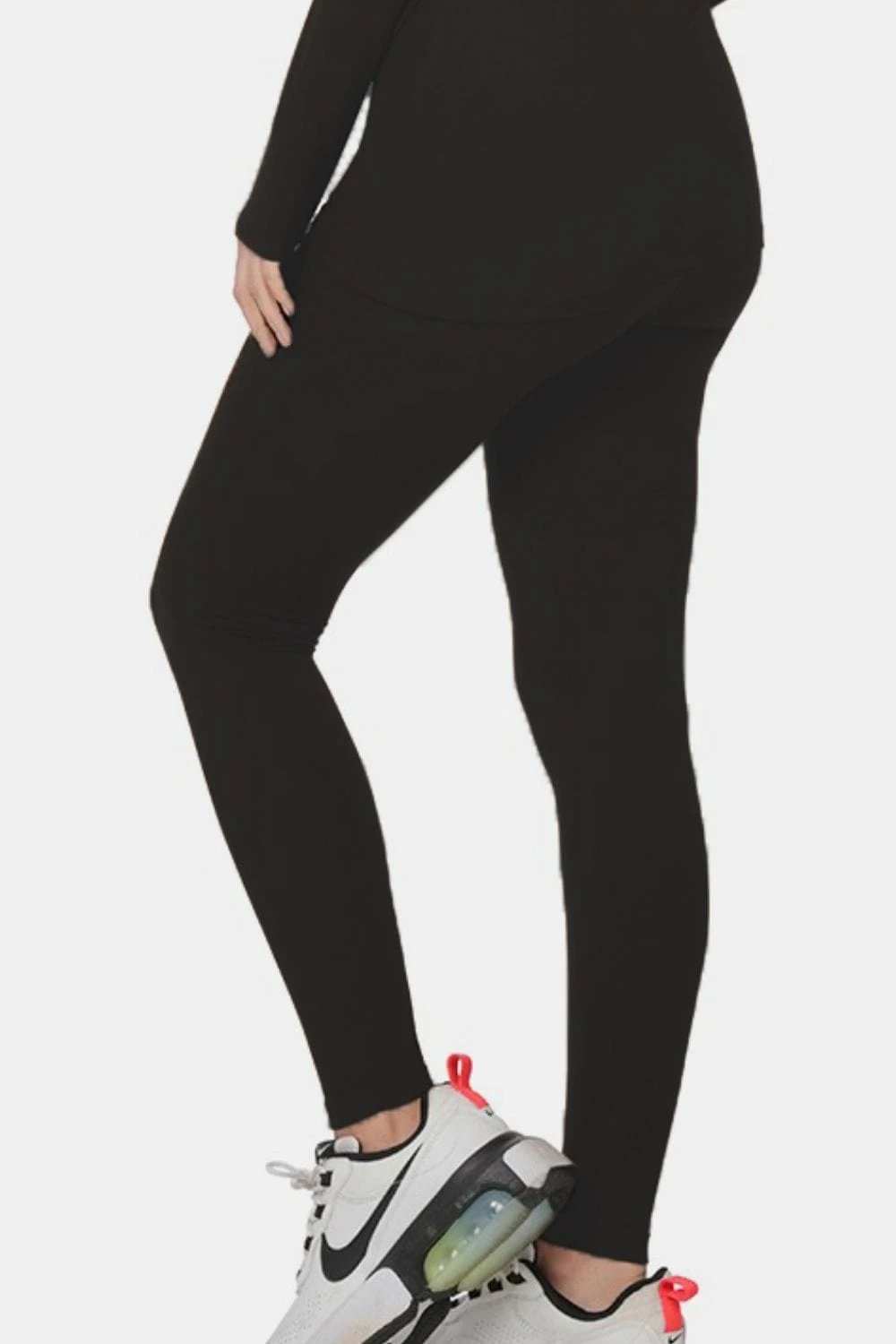 Zenana Full Size Turtleneck Top and Leggings Lounge Set - Trendsi - Flyclothing LLC