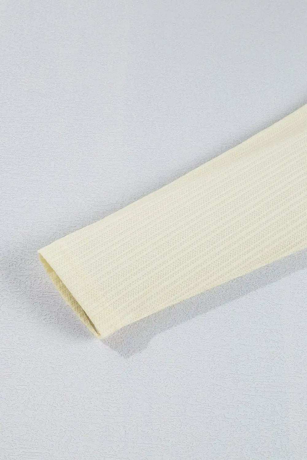 Striped Round Neck Long Sleeve Top - Trendsi - Flyclothing LLC