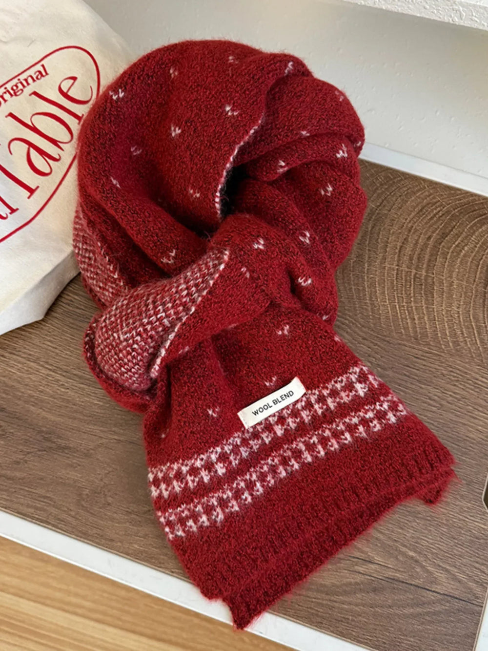 Winter Warm Knitted Scarf - Trendsi - Flyclothing LLC