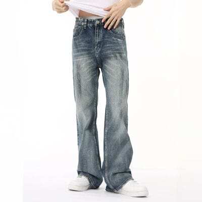 Cat's Whiskers Jeans with Pockets - Trendsi - Flyclothing LLC