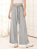 Tied Wide Leg Pants with Pockets - Trendsi - Flyclothing LLC