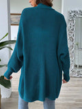 Open Front Long Sleeve Cardigan - Trendsi - Flyclothing LLC