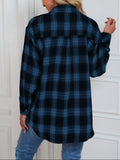 Casual Plaid Button Up Shirt - Trendsi - Flyclothing LLC