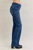 Judy Blue Full Size Mid Rise Bootcut Jeans with Welt Pockets Plus Size - Trendsi - Flyclothing LLC