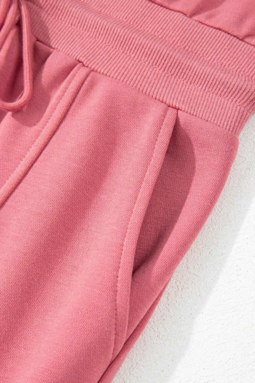 French Terry Zipped Collar Sleeveless Drawstring Waist Mini Dress - Trendsi - Flyclothing LLC