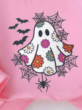 Children's Halloween Graphic Sweatshirt and Flare Pants Set - Trendsi - Flyclothing LLC