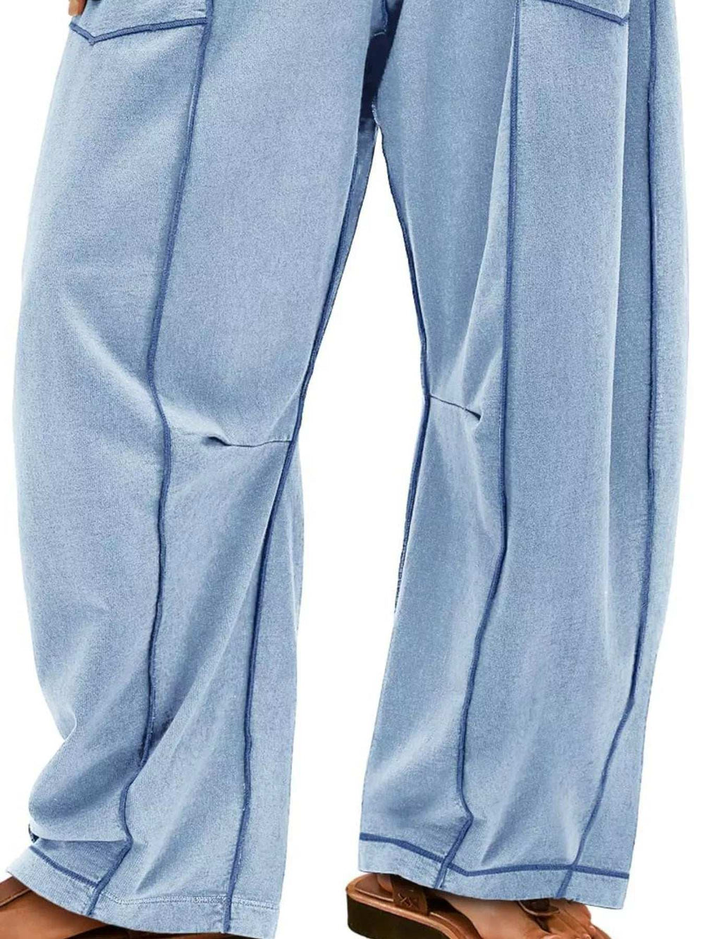 Drawstring Wide Leg Pants - Trendsi - Flyclothing LLC