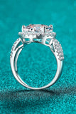 5 Carat Moissanite 925 Sterling Silver Ring - Trendsi - Flyclothing LLC