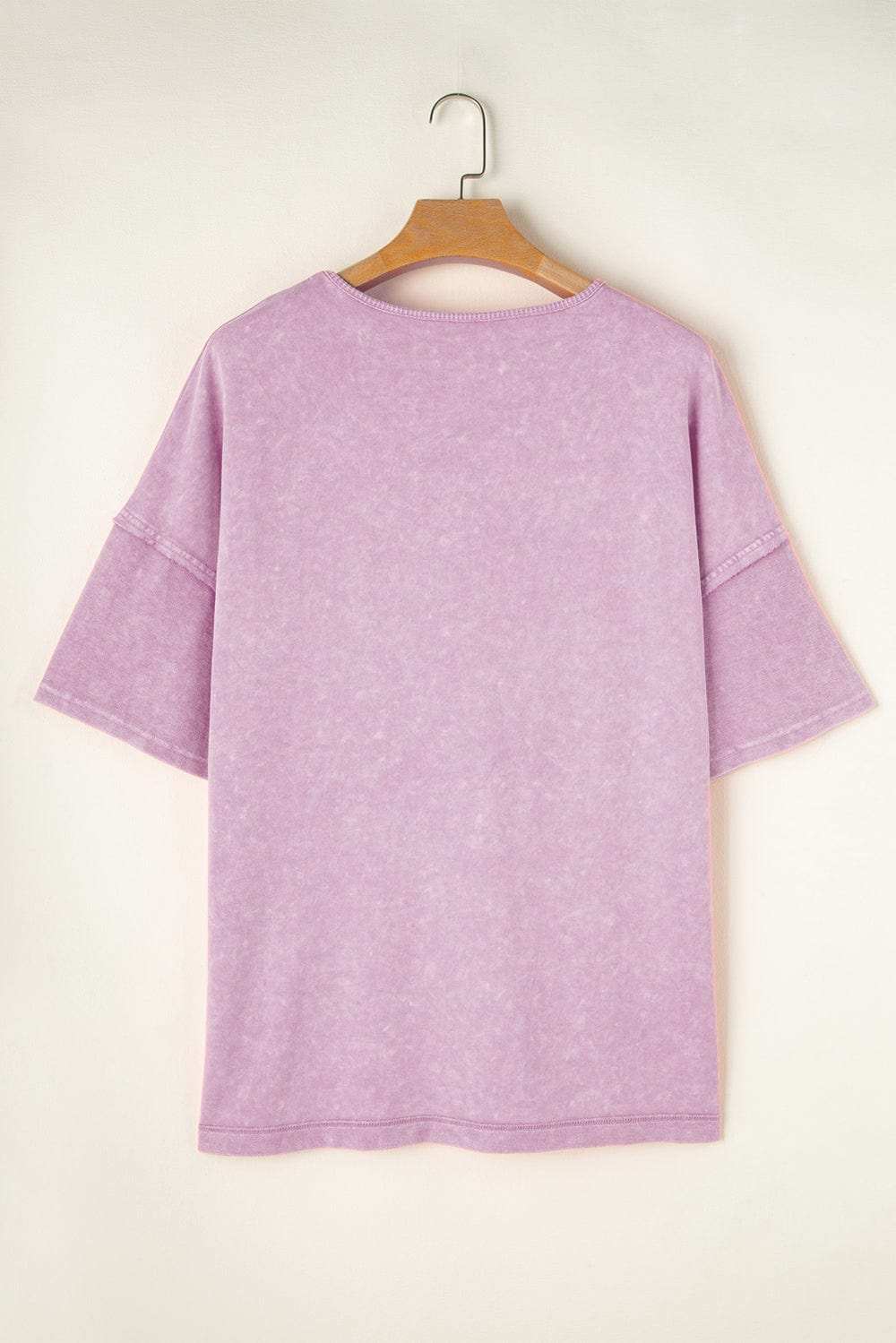 Plus Size Round Neck Half Sleeve T-Shirt - Trendsi - Flyclothing LLC