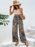 Printed Wide Leg Pants - Trendsi - Flyclothing LLC
