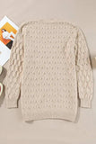 Open Front Long Sleeve Cardigan - Trendsi - Flyclothing LLC
