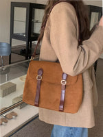 Adjustable Strap Buckle Crossbody Bag - Trendsi - Flyclothing LLC