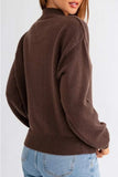 Boot Mock Neck Long Sleeve Sweater - Trendsi - Flyclothing LLC