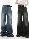Wide Leg Jeans with Pockets - Trendsi - Flyclothing LLC