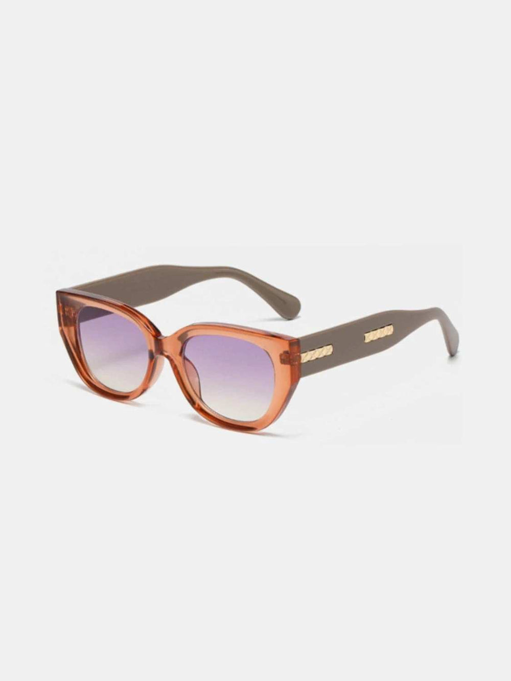 Cat Eye Polycarbonate Frame Sunglasses - Trendsi - Flyclothing LLC