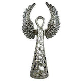 16-inch Metalwork Angel - Wings Up - Croix des Bouquets (H) - Croix des Bouquets - Flyclothing LLC