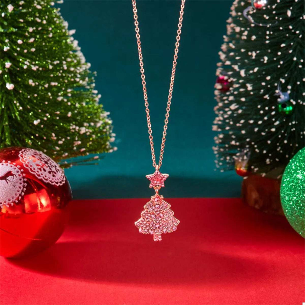 Christmas Tree Pendant Necklace - Trendsi - Flyclothing LLC