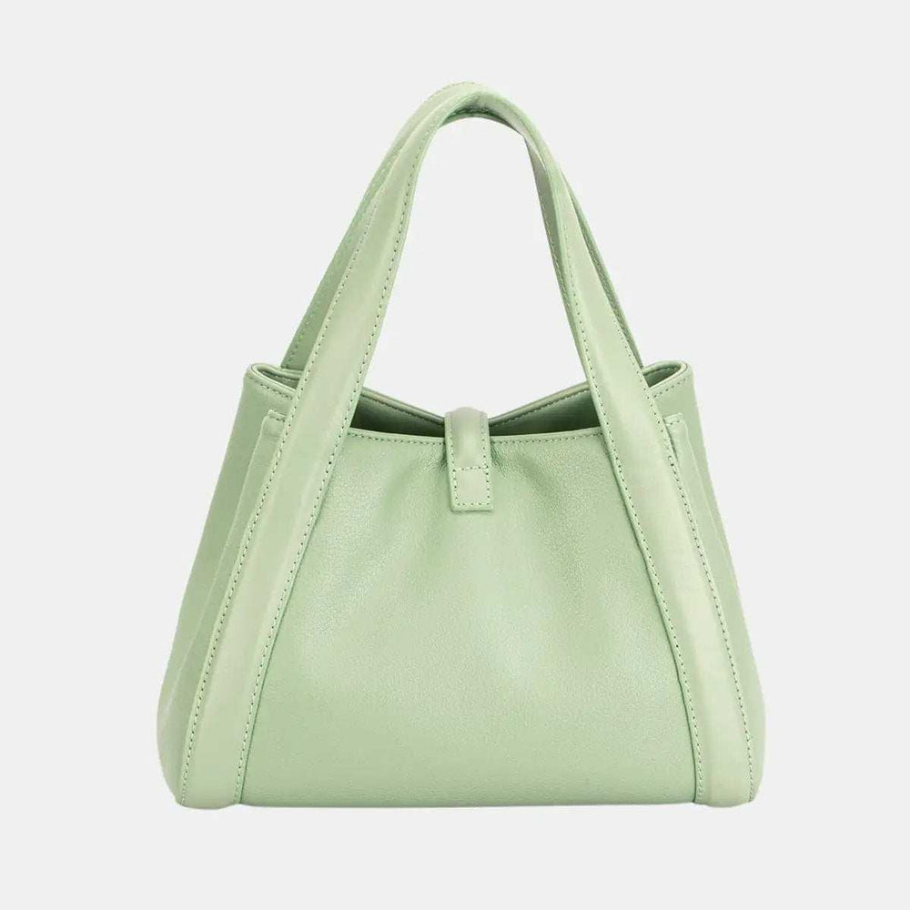 David Jones PU Leather Bucket Bag - Trendsi - Flyclothing LLC